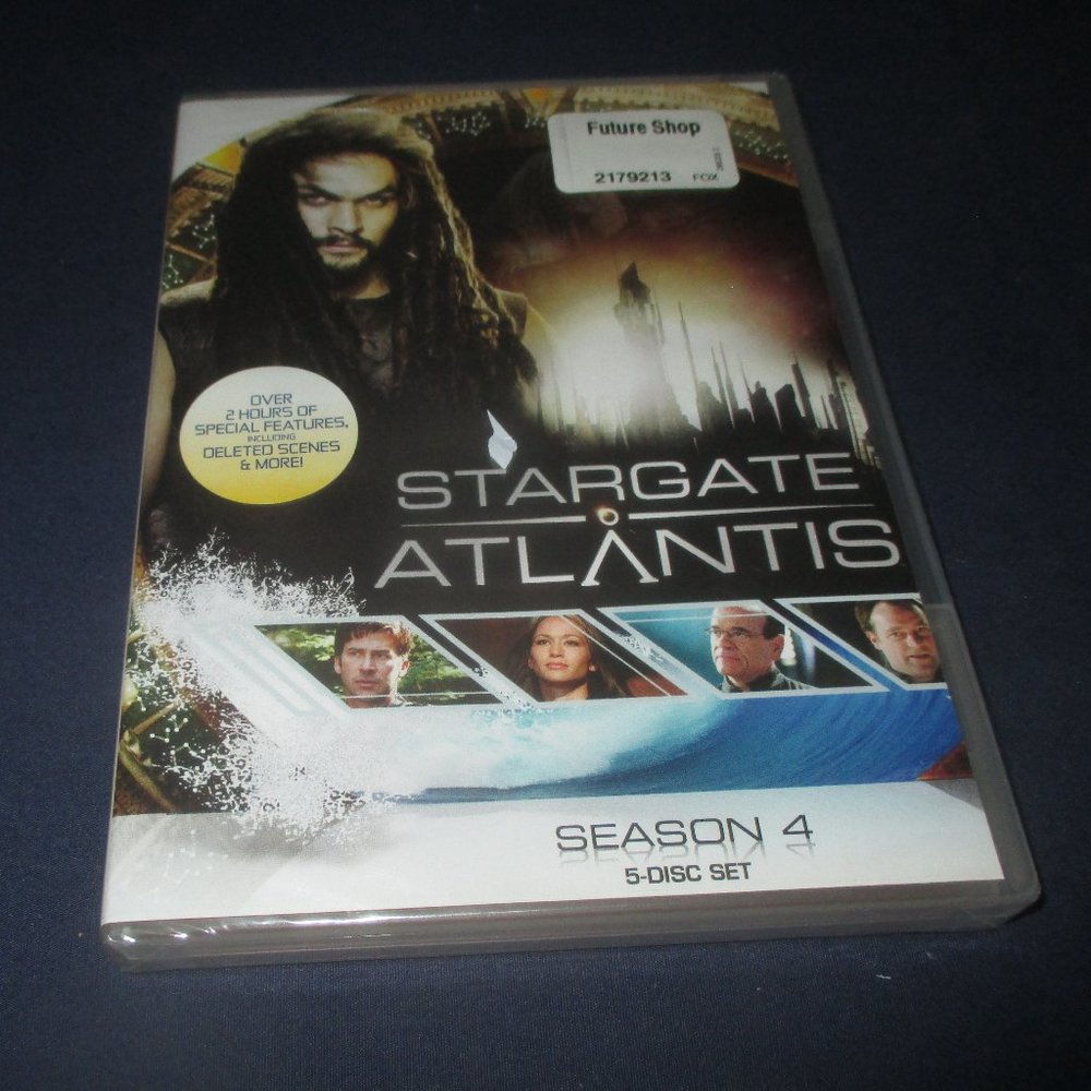 Stargate Atlantis - The Complete Fourth Season (DVD, 2010, 5-Disc Set) (unopened